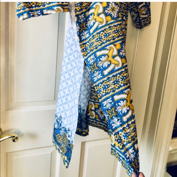 Cotton Embroidered Pool Cover Up Caftan - Picture 5 of 5